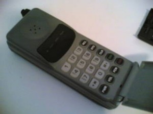 my first cell phone in 1996