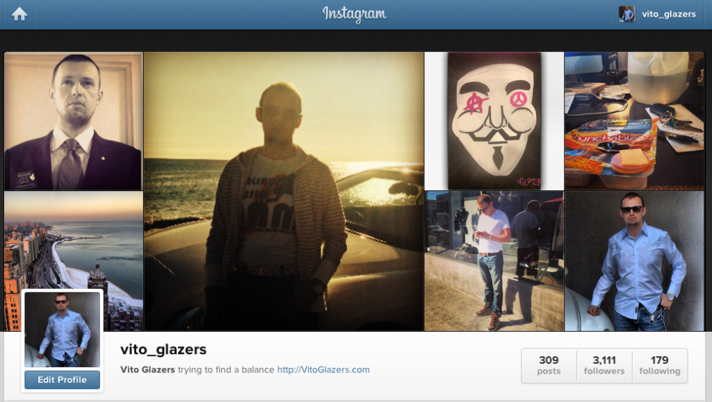 vito glazers instagram images