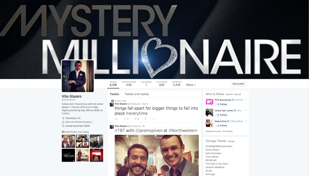 vito glazers twitter image with jeremy piven